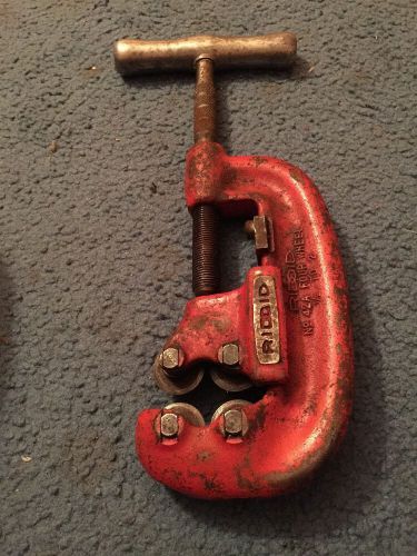 Ridgid No 42A 1/2&#034; to 2&#034; Four Wheel Pipe Cutter Look
