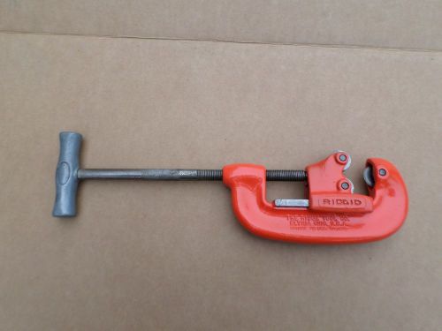 RIDGID NO. 1-2   1/8&#034; to 2&#034;  INCH 1 WHEEL PIPE CUTTER FOR PIPE