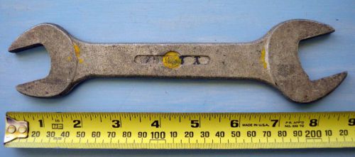 E F vintage open wrench made in Canada 15/16 1&#034;
