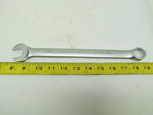 Proto 1220MASD 5381710 20mm Metric Combination Wrench Anti-Slip 12pt USA 20mm