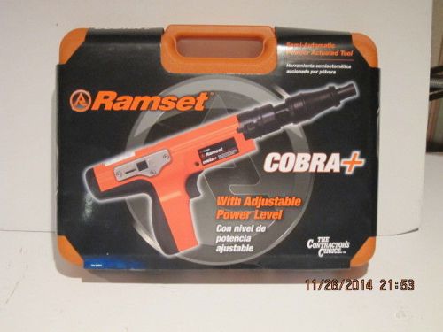 Ramset Cobra Plus .27 Caliber Semi Auto Powder Actuated Tool-FREE SHIPPING, NISB