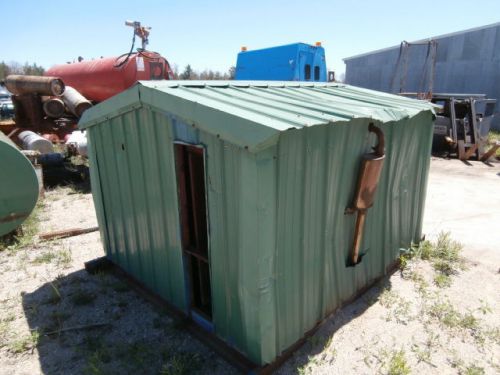 Ford gas enclosed power unit/plant with metal house.  Used for sawmill