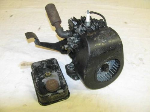 Antique Briggs &amp; Stratton Kick Start Small Gas Engine