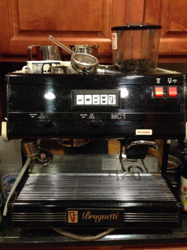 Brugnetti Aurora espresso machine With Grinder