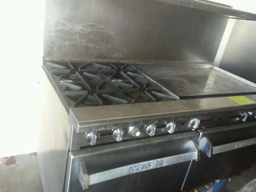 6 f Imperial stove with griddle