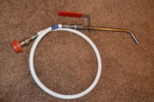 48&#034; oil filter hose/wand for pressure fryer for sale