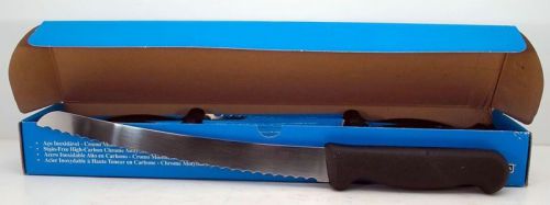Tramontina 10&#034; wavy edge curved bread knife 2488-10 lot of 6 for sale