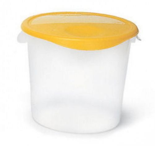 Rubbermaid fg572800wht round storage container 22 qt white for sale