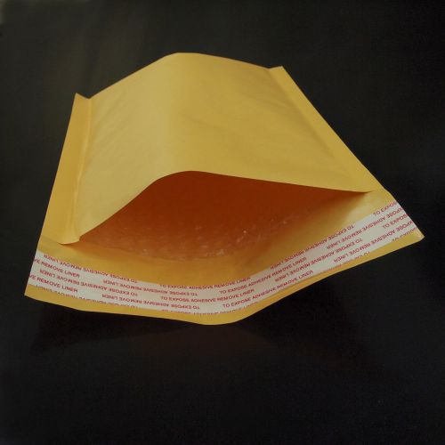 50 #1 7.25x12 kraft bubble mailers padded mailing envelope bag shipping supply for sale