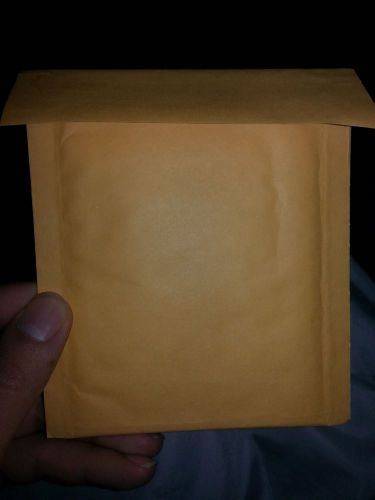 5.5x5&#034; KRAFT BUBBLE MAILERS PADDED ENVELOPE SHIPPING