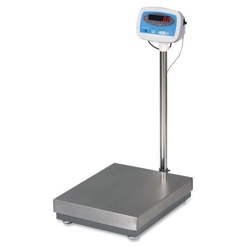Brecknell S100300 Bench/Floor Scale 300lb 18inx22in Stainless Steel