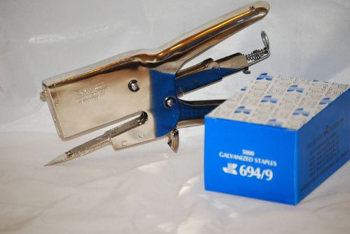 Rapid 31HD Soard Point Heavy Duty Shipping Room Stapler W/3 Boxes of Staples