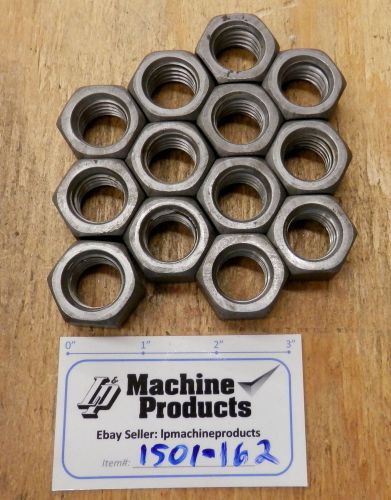 Hex nuts 3/4-10 left handed - lot of 13 for sale