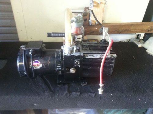Sargent-welch 8814a scientific directorr dual stage rotary vane vacuum pump for sale