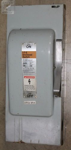 Siemens JN423 I-T-E Vacu-Break Switch with Clampmatic Contacts 240V 100A 3PH