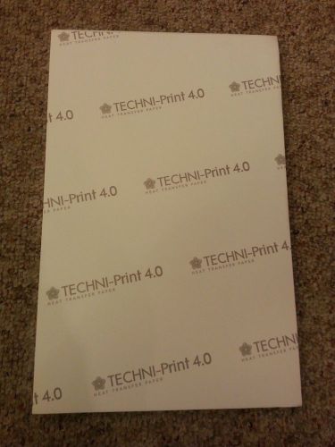 Neenah Techni-Print 4.0 Heat Transfer Paper 11x17 100 sheets