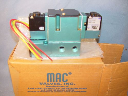 Mac Valves 6241C-111- PP-111DA Directional Solenoid Control Valve PPE-111DABE