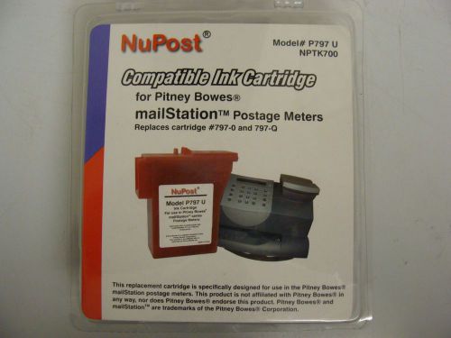 NuPost Ink Cartridge for Pitney Bowes Postage Meter (P797) NPTK700 797