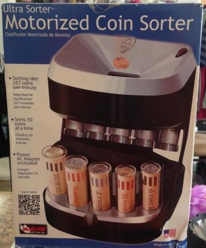 Ultra Coin Sorter Motorized Money Bank MAGNIF 4873