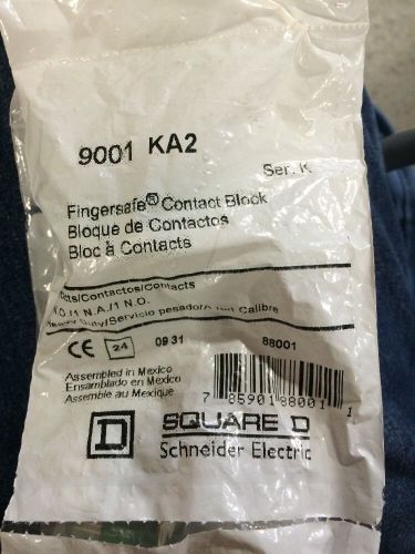 Square D 9001-KA2 Ser K Finger Safe Contact Block