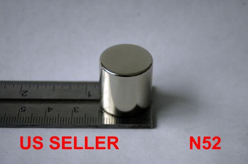 N52 Nickel Plated 20x20mm Strongest Neodymium Rare-Earth Disk Magnet