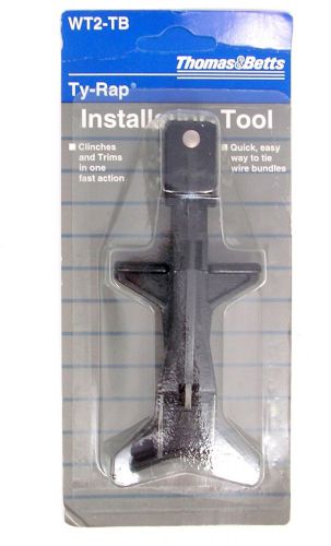 Thomas &amp; betts wt2-tb light duty cable tie installation tool .301-.80&#034; 50-120lb for sale