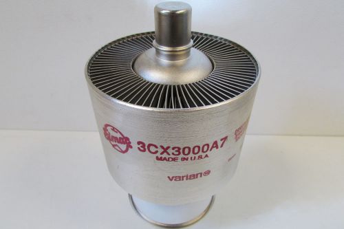 Eimac 3cx3000a7 varian, high-mu forced air cooled power triode, new in box for sale