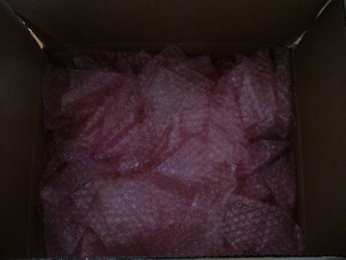 Lot of Used 150 Small Anti Static Pink Bubble Wrap Shipping Bags ESD Safe