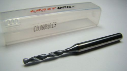 MIKRON CrazyDrill Carbide Coolant Drill 3.1mm x 24.5mm x 6mm CD.060310.CS [1987]