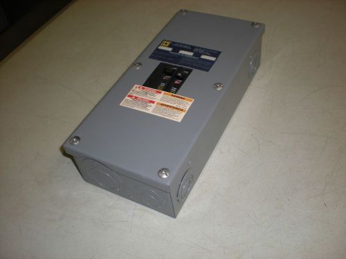 Square D Cat. No. QO403L60NS Steel Load Center with 10 and 20 Amp Breakers
