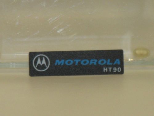 Motorola HT90 Front Lable Model 3305153J01