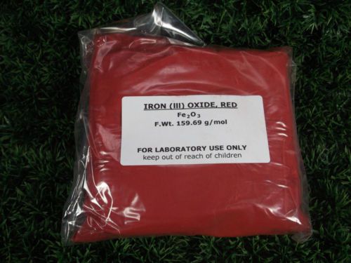 RED IRON OXIDE Fe2O3       TWO POUNDS   used in THERMITE