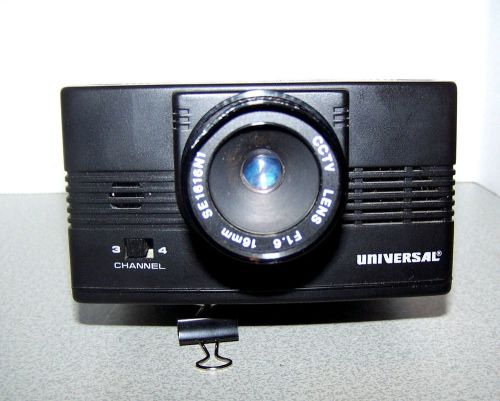 Universal Instruments HE 3010 Observation CCTV Security F1.6 UNIVERSAL SECURITY