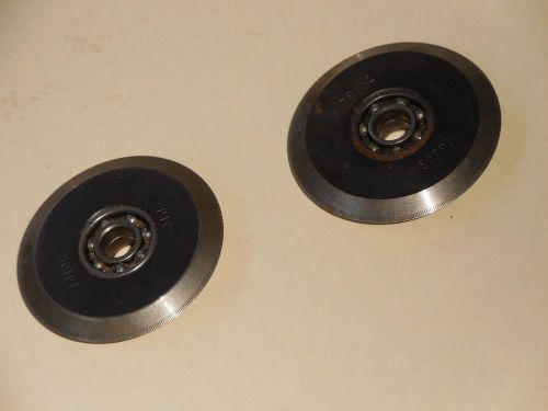 SET OF 2, FME PERFORATED SLITTER WHEELS # PIC- 50TP1, PRINTING PRESS ACCESSORY