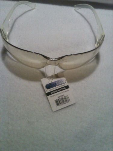12 pair  StarLite Safety Glasses Clear Mirror  tinted 99.99% UV protection.