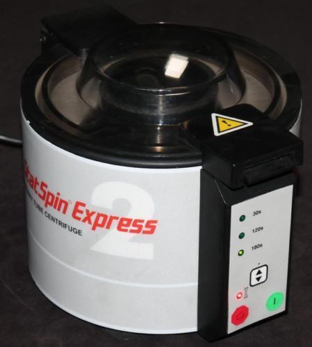 StatSpin Express 2 Primary Tube Centrifuge M501-22 with AC Adapter RTX4A Rotor