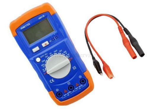 New LCD Capacitance Capacitor Meter Tester Multimeter 20mF To 200pF A6013L USA