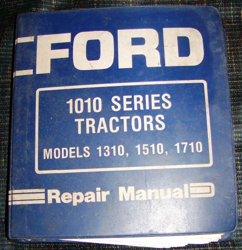 Ford 1010 Series Tractors Repair manual &#034;LOOK&#034;