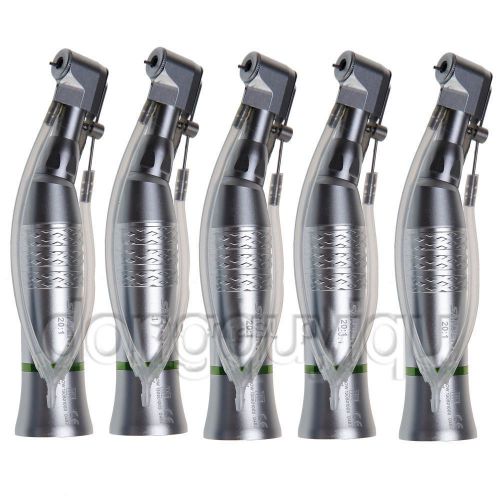 5x Dental 20:1 Reduction Low Speed Handpiece Implant Motor Contra Angle E-type