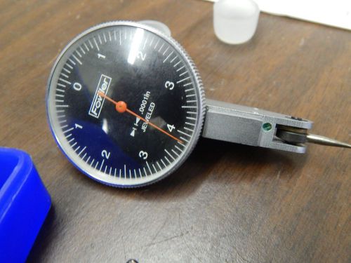 Fowler Jeweled  .0001&#034; Indicator Gauge and Accessories