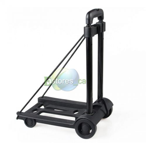 Utility cart folding push hand truck dolly moving warehouse collapsible trolley for sale