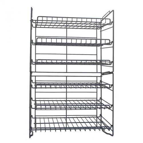 ATLANTIC SILVER  STEEL DOUBLE CANRACK ORGANIZER CAN FOOD STORAGE, 23235595, NEW