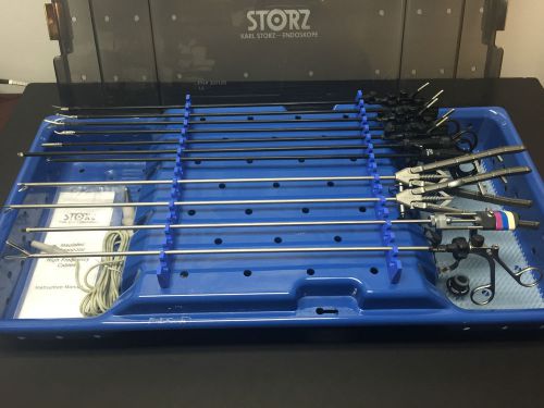 14-piece Set STORZ CLICKLINE® Rotating BARIATRIC laparoscopic electrosurgical
