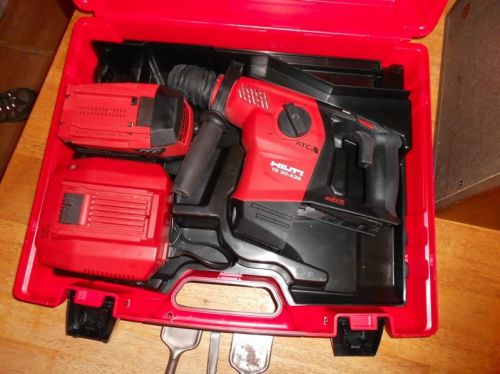 Hilti TE 30 A36 ATC AVR Cordless Rotary CombiHammer Drill Breaker Low Hours!! 