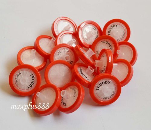 New 10pcs ptfe syring filters 25mm 0.45um non-sterilized for sale