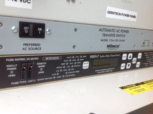 Ssd3-lt system status and control panel power conversion products nice $299 for sale