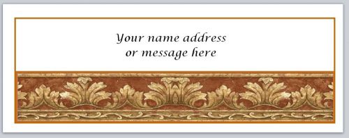 30 Personalized Return Address Victorian Labels Buy 3 get 1 free (bo281)