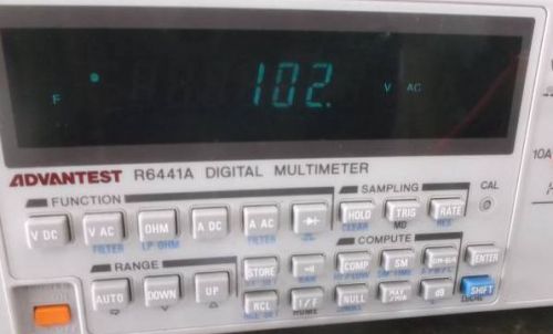 Advantest R6441A Digital Multimeter