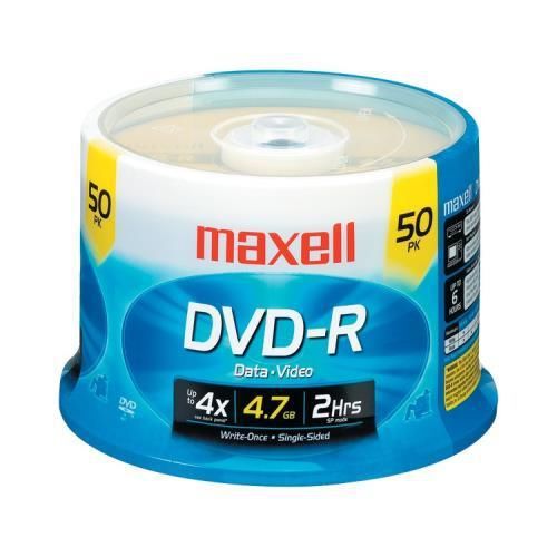 Maxell 635053/638011 Dvd-R - Spindle 50 Ct B279