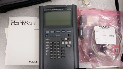 Fluke 685 Enterprise Lanmeter Soft Carrying Case software + cords